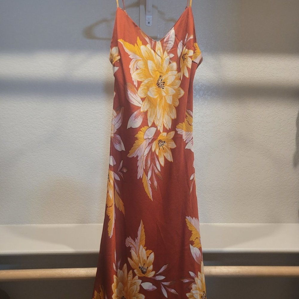 Tropical Floral Dress